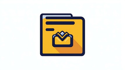 an icon that visually represents large capacity using simple and bold graphic elements