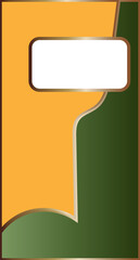 Poster - Abstract color idea. Composition of color background, with original place for text.