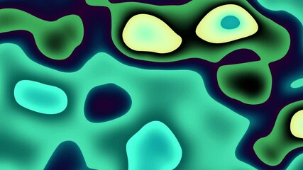 Fototapete - Vibrant Green Gradient Background for Modern Abstract Art, Digital Media Designs, and Creative Presentations. Loop Background