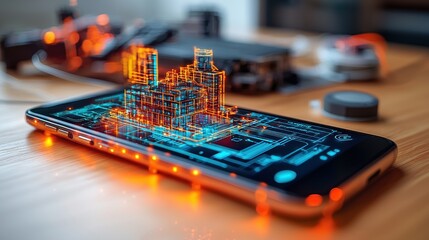 Poster - Augmented Reality Cityscape on Smartphone