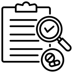 Poster - Feasibility Line Icon