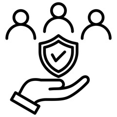 Poster - Control Line Icon