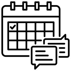 Poster - Follow Up Line Icon