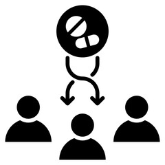 Poster - Randomize Glyph Icon