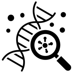 Poster - Bio Glyph Icon