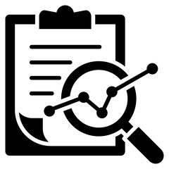 Poster - Analysis Glyph Icon