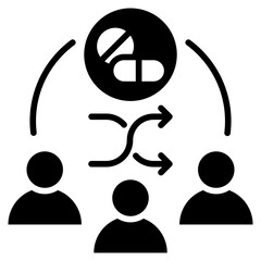 Poster - Randomize Glyph Icon