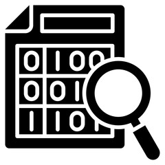 Poster - Data Glyph Icon