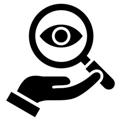 Poster - Observation Glyph Icon