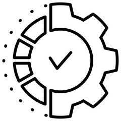 Poster - Progress Line Icon