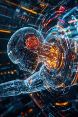 Poster - A scientific innovation allowing the fusion of biological and robotic systems.