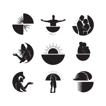 Sun   icon illustration isolated vector sign symbol