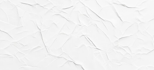 Poster - Abstract White Cracked Texture Background