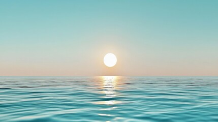 Poster - A soft blue gradient background with subtle noise, creating a dreamy aesthetic.