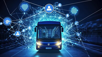 Poster - Smart Bus Concept for Efficient Urban Transportation Systems Generative AI