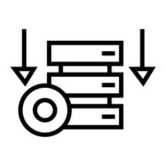 Poster - storage device icon