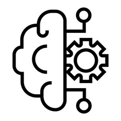 Poster - machine learning icon