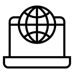 Poster - web service vector icon