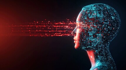 Poster - A concept of a digital consciousness transfer experiment.