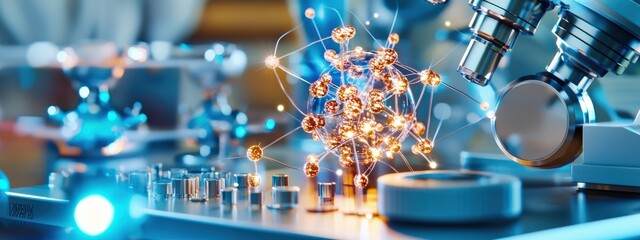 Aufkleber - A conceptual lab working on converting light into storable energy.