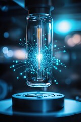 Aufkleber - A futuristic clean energy source extracted from atomic fusion.