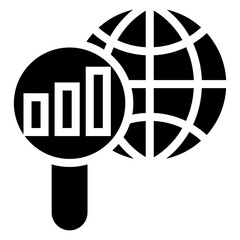 Poster - network analyst vector icon