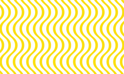 Poster - abstract geometric yellow smooth wave line pattern can be used background, banner, poster.