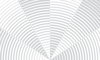 Fototapete - abstract geometric grey thin to thick circular line pattern can be used background, banner, poster.