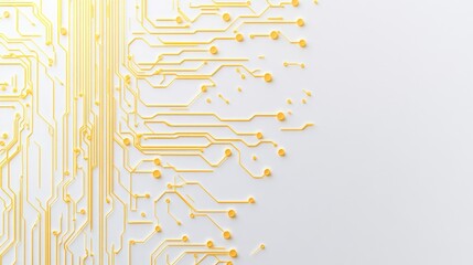 Poster - innovative circuit design technology lab digital artwork modern environment close-up view futuristic