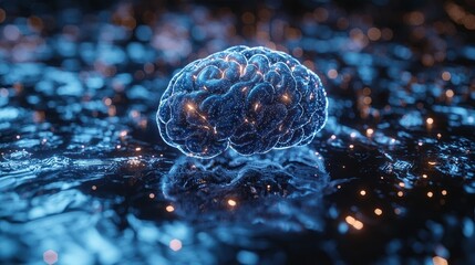 Poster - The Illuminated Mind: A Digital Brain Representation