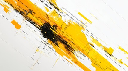Poster - Dynamic abstract art composition digital canvas graphic design vibrant environment contemporary perspective creative expression