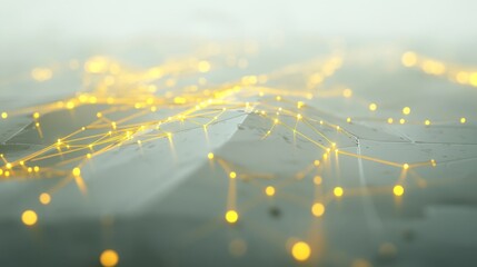 Poster - dynamic data visualization digital realm infographic content futuristic environment aerial view tech