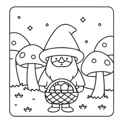  Easter, Easter Coloring Book, Easter Coloring Pages, Bold & Easy Coloring Page, Black & White Design, easter bunny coloring page, easter egg coloring page, easter collection easter Vector illustration