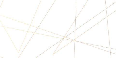 Poster - Abstract luxury gold geometric random chaotic lines with many squares and triangles shape. Seamless luxury geometric premium luxury banner presentation gold line