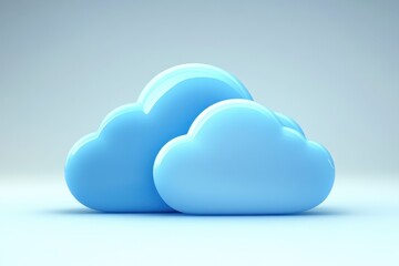 Poster - cloud data sharing background .