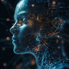Poster - Digital  Human:  A  Networked  Portrait