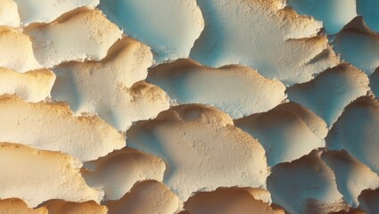 Poster - Rough white grunge backdrop, paper wall texture.