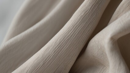 Poster - brown fabric texture for background