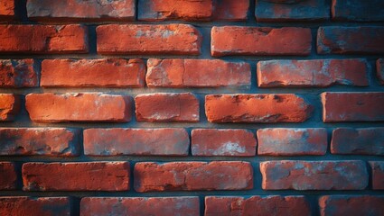 Poster - Brick wall tiles