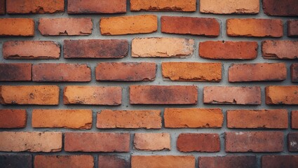 Poster - Brick wall as a background.