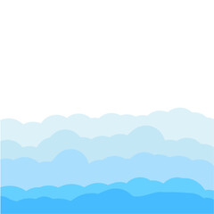 blue sky with clouds