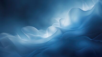 Poster - blue background texture with illumination