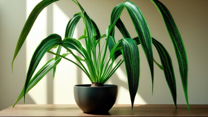 Poster - Indoor snake plant's beautiful health