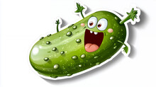 Whimsical Happy Pickle Art Free Stock Photo Public Domain Pictures Whimsical Happy Pickle Art Free Stock Photo Public Domain Pictures
