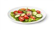 © Phunnada - Fresh Vegetable Salad with Tomatoes, Cucumbers, and Greens