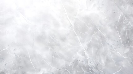 Poster - Light grey marble background with white veins forming subtle patterns