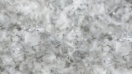 Poster - An abstract textured surface featuring gray and white paint strokes