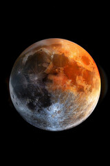 Wall Mural - moon in space