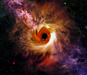 Wall Mural - abstract space background