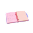 © Fan_ - Cute Pastel Pink Spiral Notebook Planner for Girls